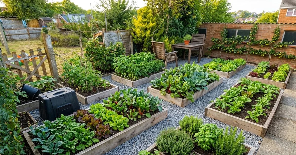 Paysagiste en rendez-vous client devant un jardin