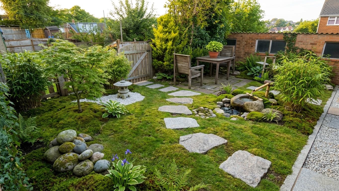 Jardin zen & mousse