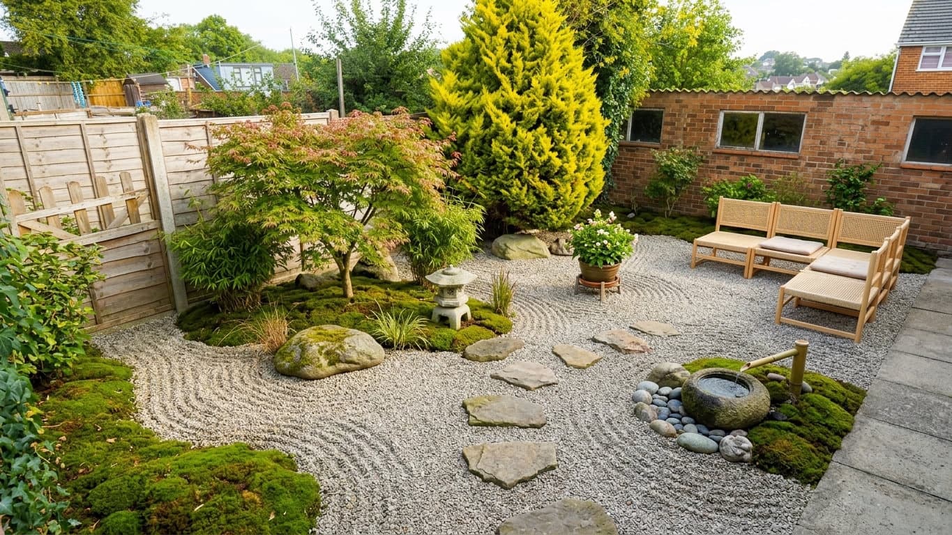 Jardin zen minéral